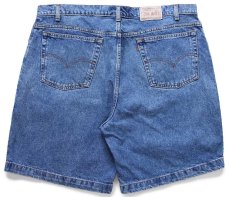 画像2: 90s メキシコ製 Levi'sリーバイス SIGNATURE 545 デニム ショートパンツ 42★ショーツ (2)