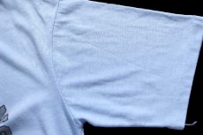 画像6: 80s NFL DETROIT LIONS アメフト 染み込みプリント Tシャツ 水色 L (6)