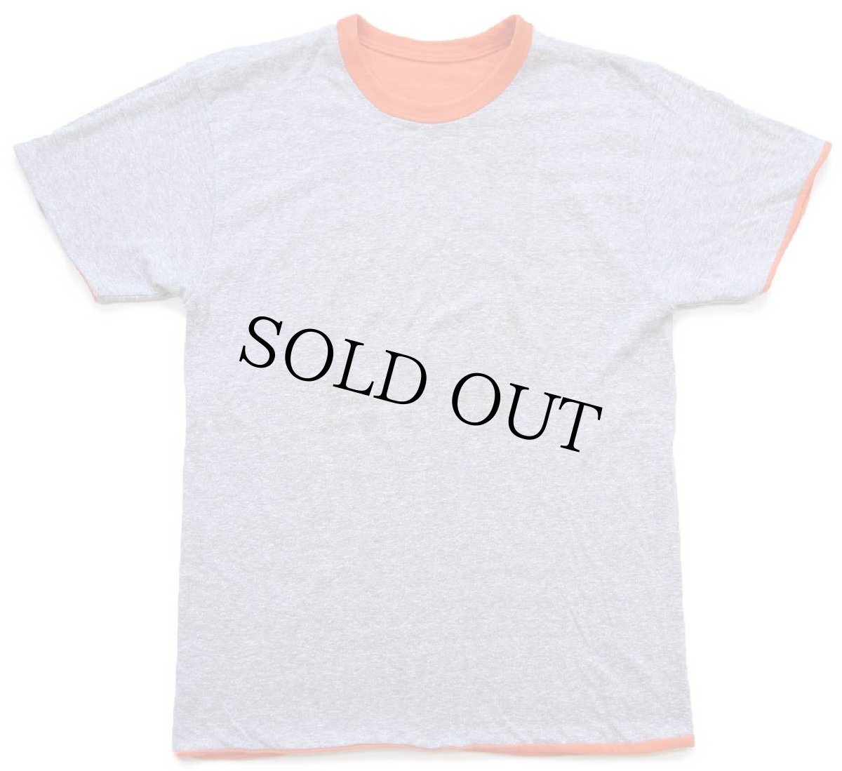 画像6: 80s NFL BRONCOS アメフト ひび割れプリント リバーシブルTシャツ オレンジ×杢グレー (6)