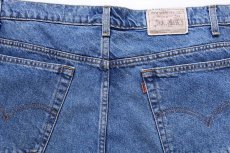 画像4: 90s メキシコ製 Levi'sリーバイス SIGNATURE 545 デニム ショートパンツ 42★ショーツ (4)