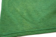 画像5: 90s USA製 MICHAEL WATERS MEMORIAL LEAGUE ブルドッグ マスコット ひび割れプリント Tシャツ 黄緑 XL (5)
