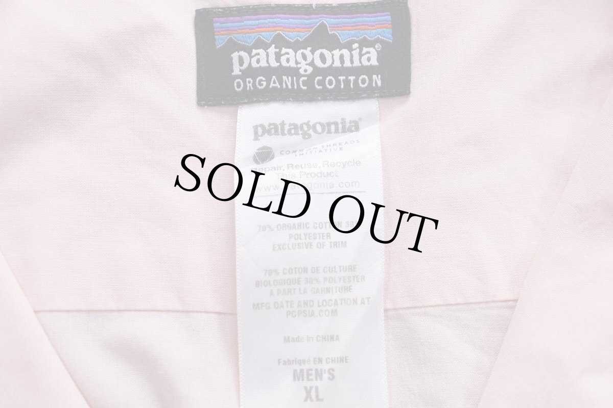画像4: patagoniaパタゴニア Go To Shirt 半袖 オーガニックコットン混 シャツ ピンク XL (4)