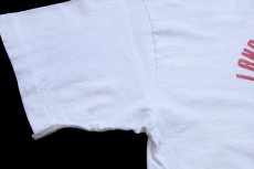 画像5: 90s USA製 Hanes LANGHORNE SKI SHOP OBERMEYER オバマイヤー イラスト コットンTシャツ 白 M (5)