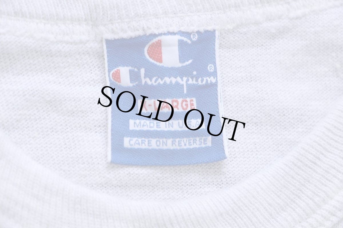 画像5: 90s USA製 Championチャンピオン SOUTH CAROLINA Tシャツ 杢ライトグレー XL (5)