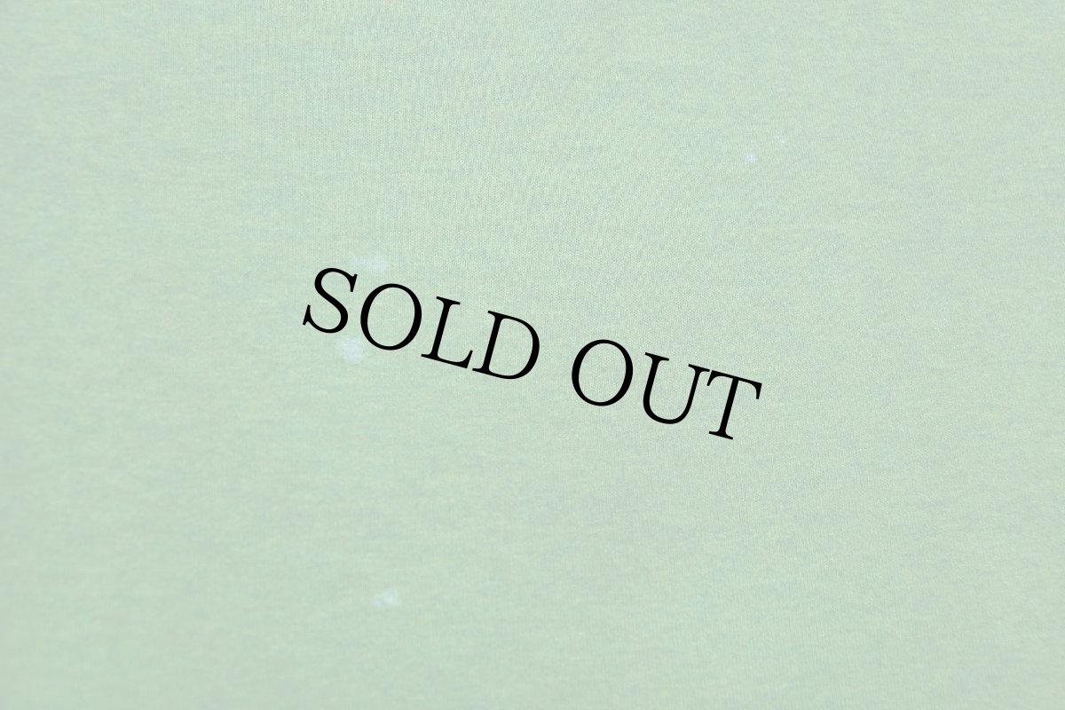 画像6: 90s USA製 MICHAEL WATERS MEMORIAL LEAGUE ブルドッグ マスコット ひび割れプリント Tシャツ 黄緑 XL (6)