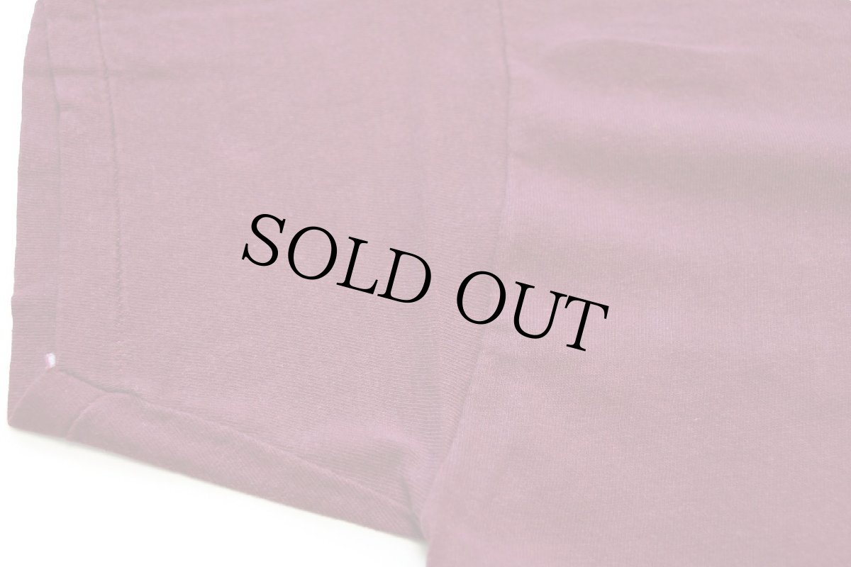 画像5: 70s USA製 RUSSELLラッセル AHS FACULTY コットンTシャツ バーガンディ L (5)