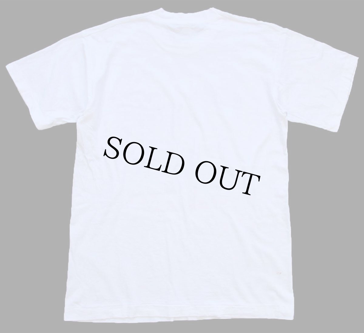 画像3: 80s HE'S JUST MY TYPE JESUS フォント コットンTシャツ 白 M (3)