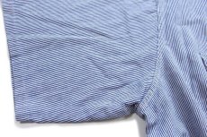 画像6: 90s USA製 JCPenney BIGMACビッグマック ヒッコリー ストライプ コットン 半袖 ワークシャツ カスタム★超特大 (6)
