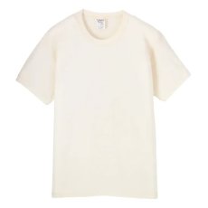 画像1: Short Sleeve Crew Tee Natural 新品★USA製 オーガニックコットン Tシャツ ナチュラル (1)