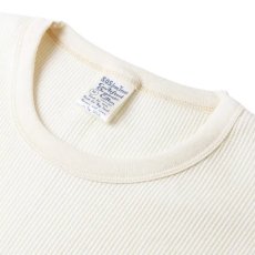 画像3: THERMAL Short Sleeve Crew Tee Natural 新品★USA製 オーガニックコットン 半袖サーマルシャツ ナチュラル (3)