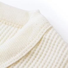 画像3: THERMAL Long Sleeve Crew Tee Natural 新品★USA製 オーガニックコットン サーマルシャツ ナチュラル (3)