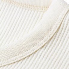 画像4: THERMAL Short Sleeve Crew Tee Natural 新品★USA製 オーガニックコットン 半袖サーマルシャツ ナチュラル (4)