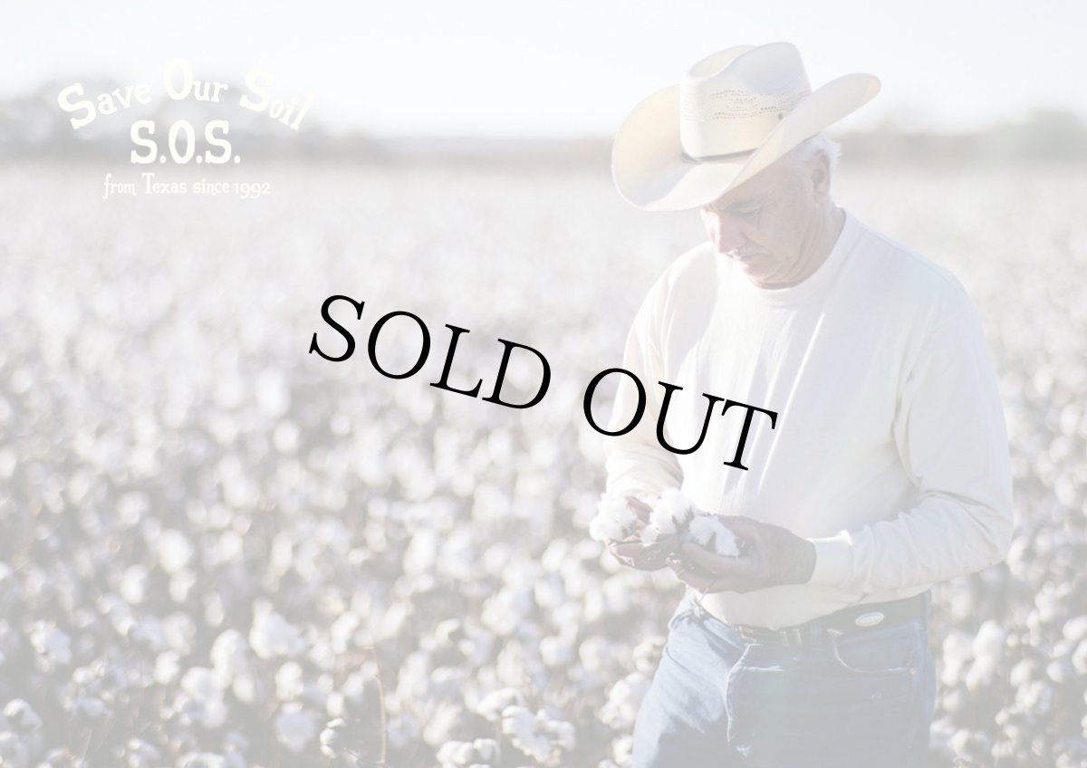 画像9: S.O.S. from Texas Short Sleeve Crew Tee White 新品★USA製 オーガニックコットン Tシャツ ホワイト (9)