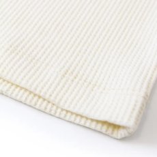 画像4: THERMAL Long Sleeve Crew Tee Natural 新品★USA製 オーガニックコットン サーマルシャツ ナチュラル (4)