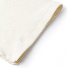画像5: THERMAL Short Sleeve Crew Tee Natural 新品★USA製 オーガニックコットン 半袖サーマルシャツ ナチュラル (5)