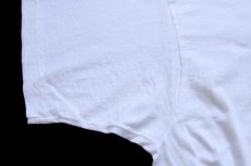 画像6: 90s USA製 R.O.J. FRED'S BULLHORNS OF 95 ロデオ ポケット付き コットンTシャツ 白 XL (6)