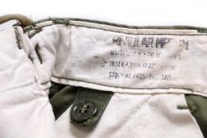 画像6: 50s 米軍 U.S.ARMY M-51 カットオフ コットンサテン フィールド カーゴ ショートパンツ オリーブグリーン M★ショーツ (6)