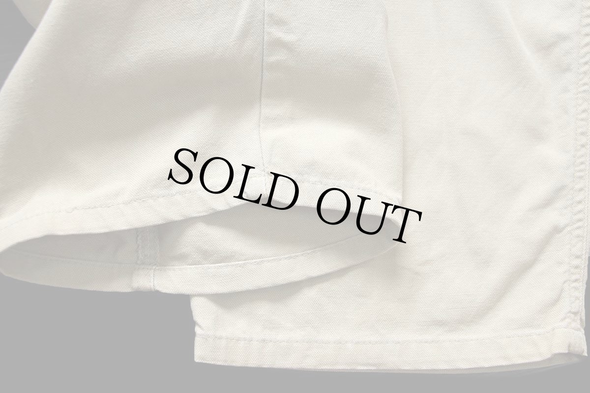 画像8: 90s DOCKERSドッカーズ ツータック コットン キャンバス パンツ カーキ W36 L30★Levi'sリーバイス (8)