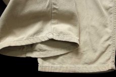 画像8: 90s DOCKERSドッカーズ ツータック コットン キャンバス パンツ カーキ w36 L30★Levi'sリーバイス (8)