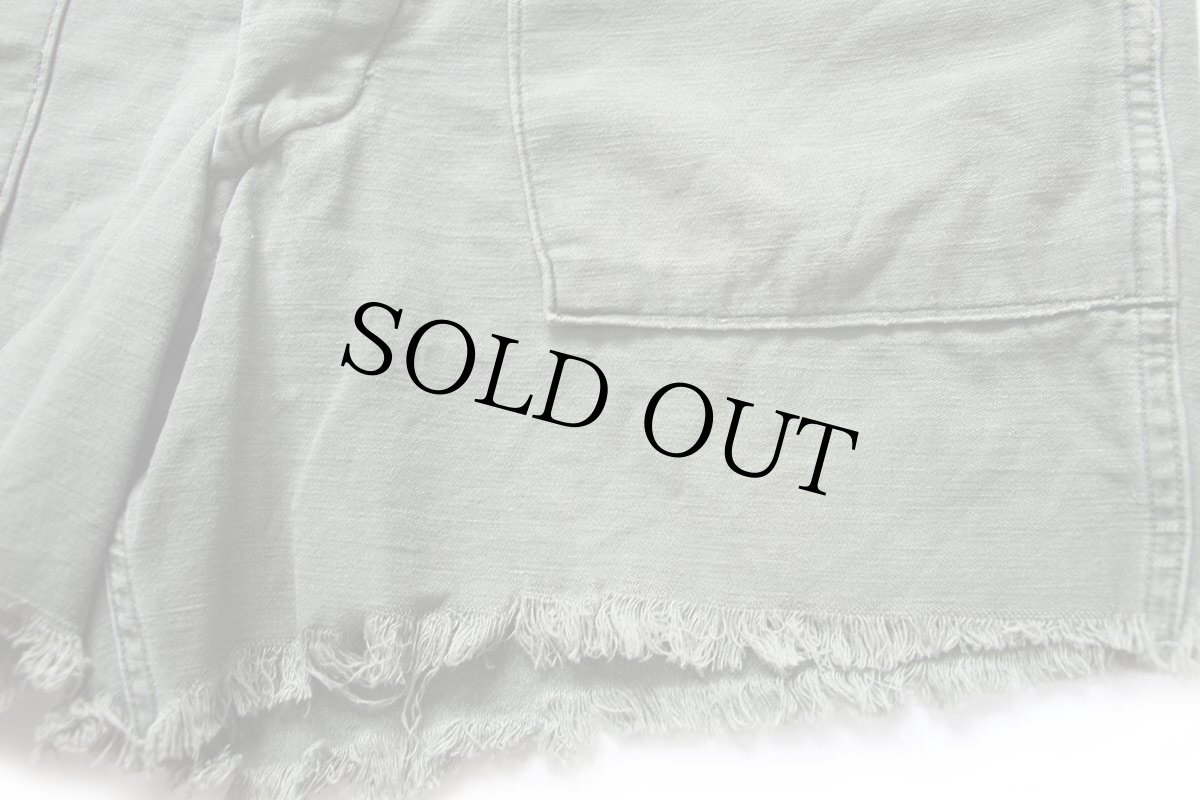 画像6: 70s 米軍 U.S.ARMY カットオフ ユーティリティ ベイカー ショートパンツ オリーブグリーン 32★ショーツ (6)