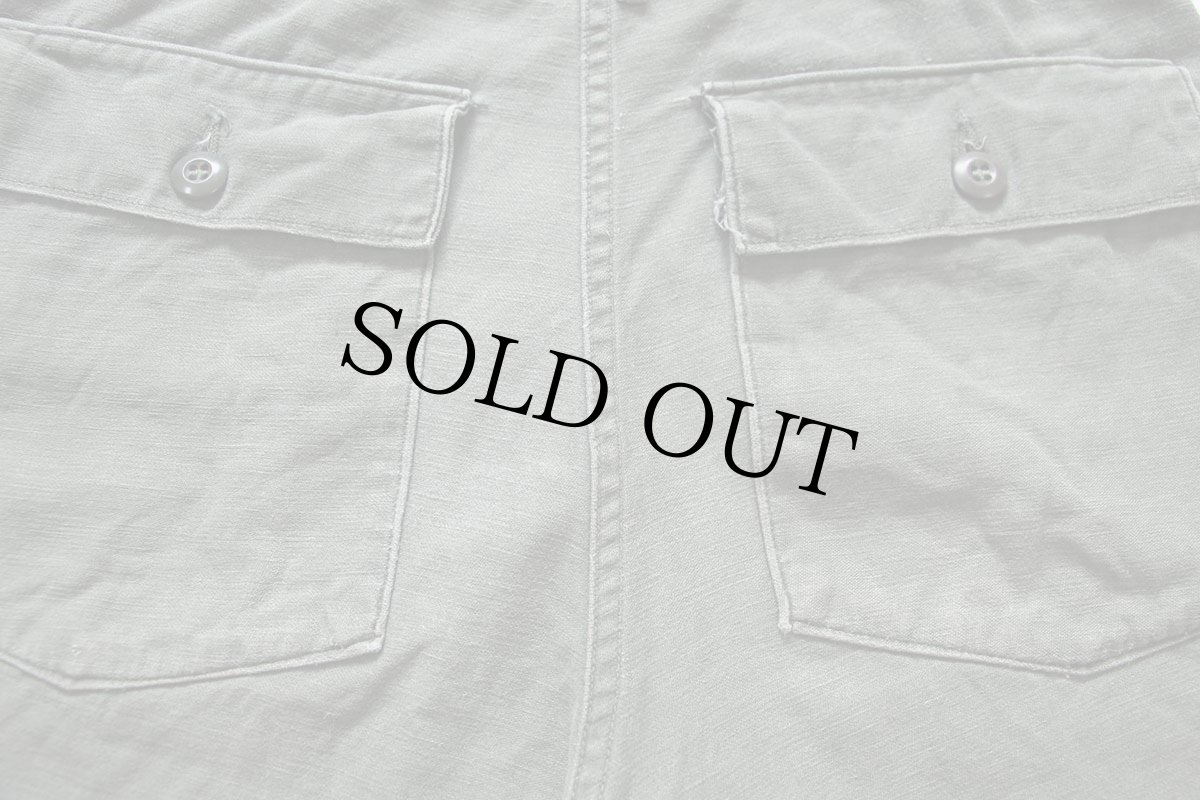 画像4: 70s 米軍 U.S.ARMY カットオフ ユーティリティ ベイカー ショートパンツ オリーブグリーン 32★ショーツ (4)