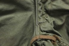 画像7: 50s 米軍 U.S.ARMY M-51 カットオフ コットンサテン フィールド カーゴ ショートパンツ オリーブグリーン M★ショーツ (7)