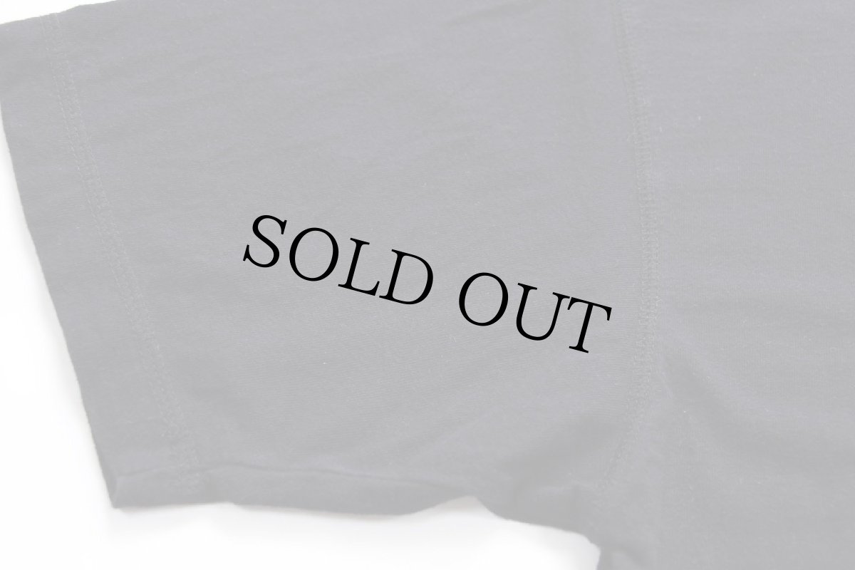 画像6: 00s ARIZONA 無地 ヘンリーネック コットンTシャツ 黒 M (6)