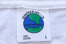 画像4: 90s USA製 SOHO NEW YORK CITY アート コットンTシャツ 白 L (4)