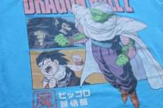 画像4: DRAGONBALL Z ドラゴンボールZ 魔 ピッコロ 孫悟飯 コットンTシャツ 青 L (4)