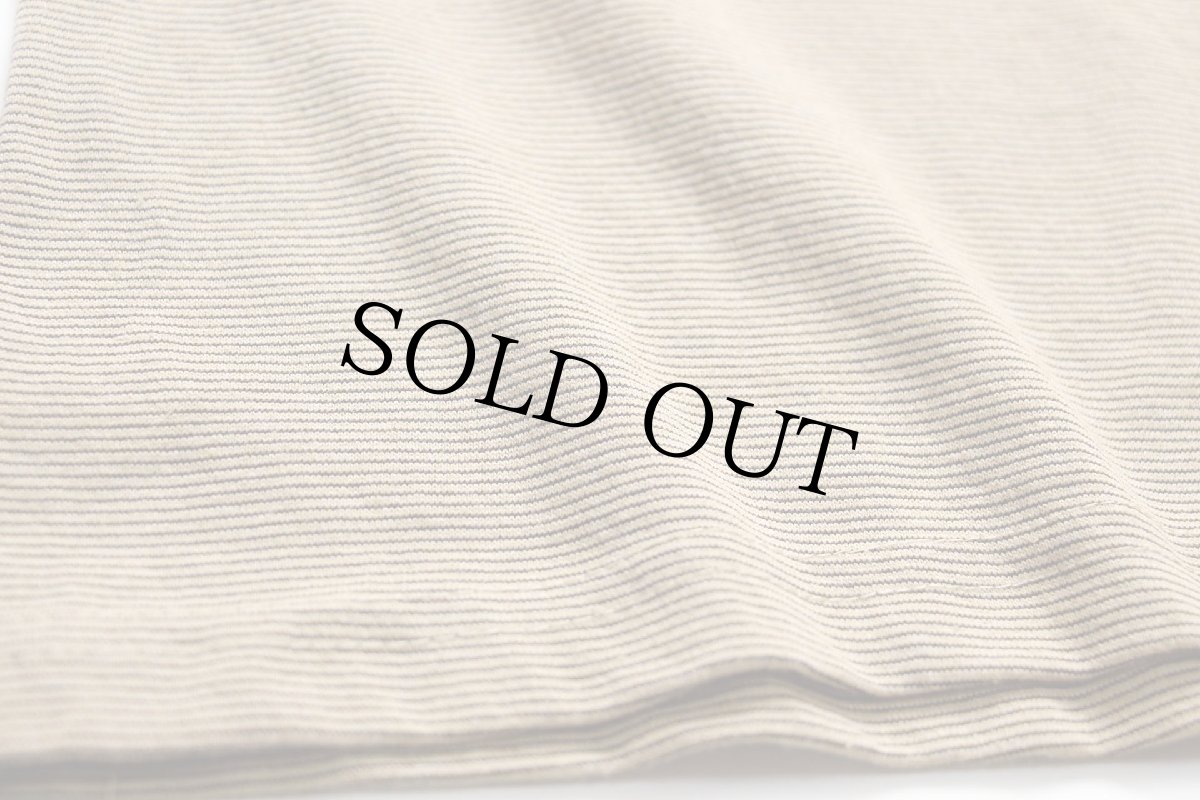 画像5: 90s USA製 BASIC EDITIONS ボーダー Tシャツ 薄茶×黒 M (5)