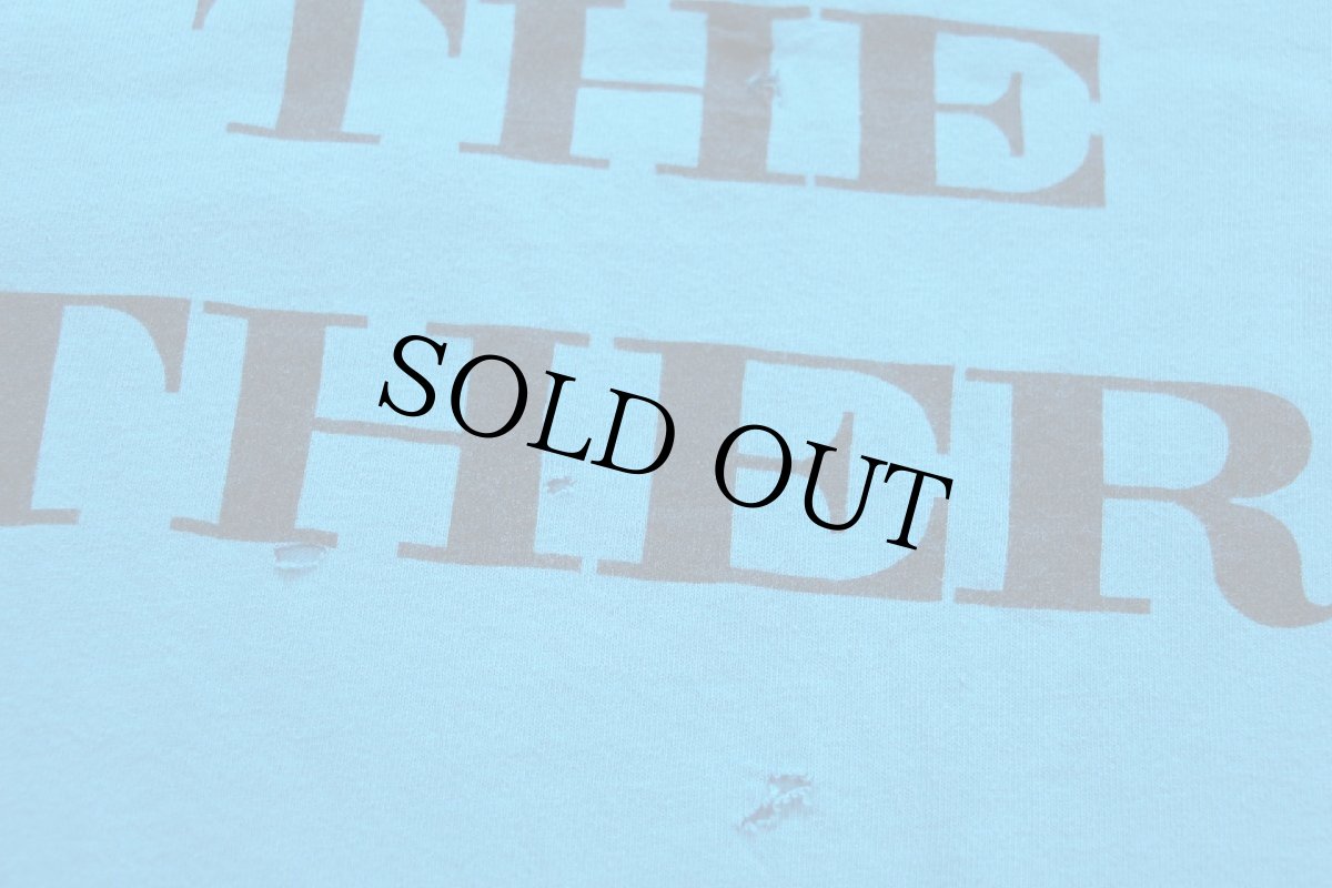 画像5: 90s USA製 I GOT BLUE AT THE MOTHER wednesday BLUES JAM! 両面プリント コットンTシャツ ボロ 青 XL (5)