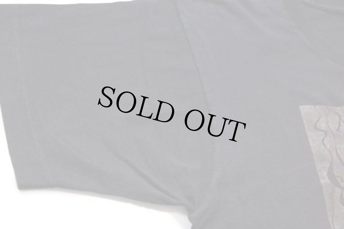 画像6: 90s USA製 MARIE LAVEAUS HOUSE of VOODOO 十字架 スカル 両面プリント コットンTシャツ 黒 L (6)