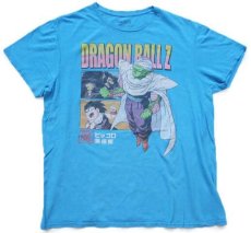 画像2: DRAGONBALL Z ドラゴンボールZ 魔 ピッコロ 孫悟飯 コットンTシャツ 青 L (2)