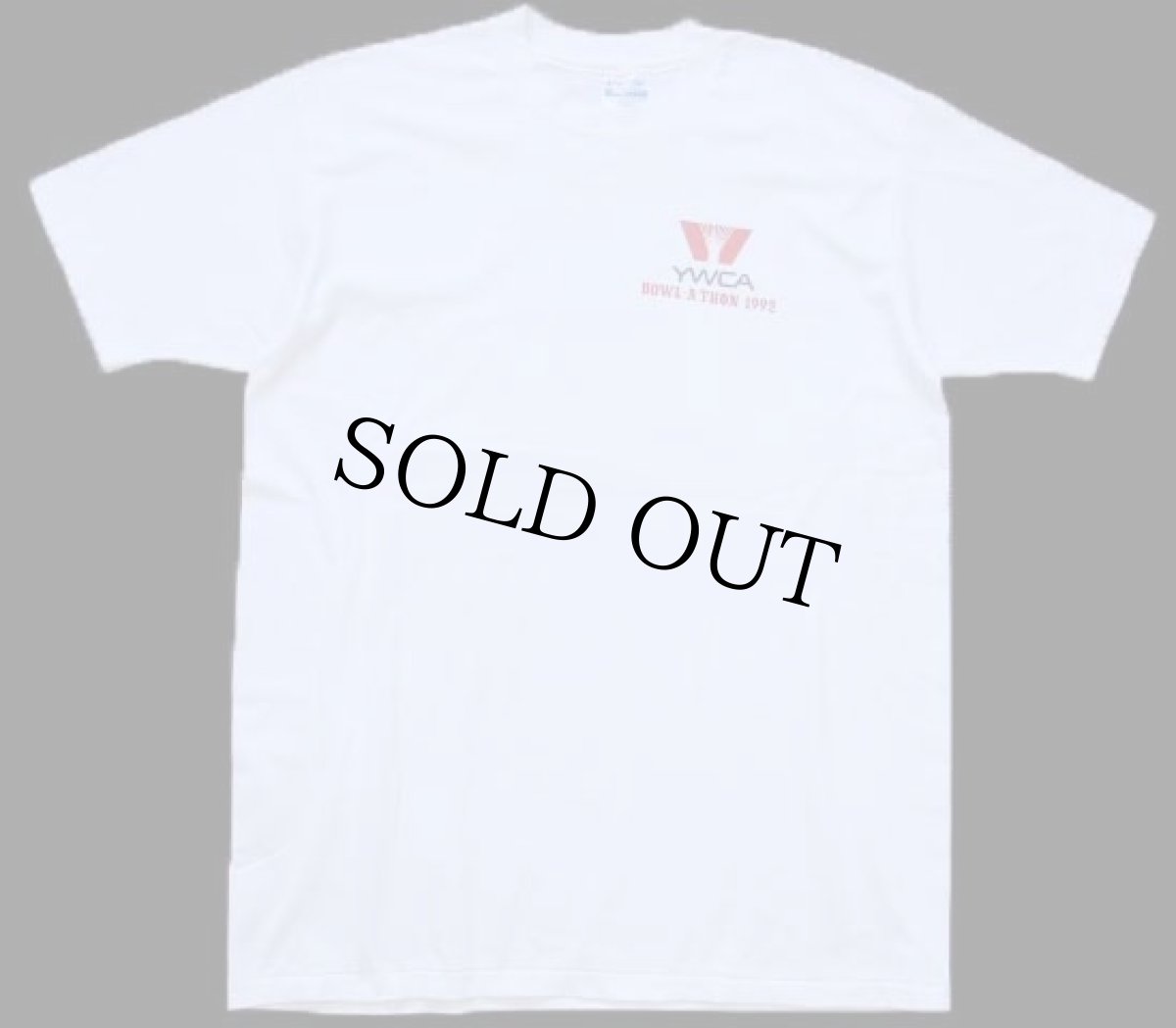 画像2: 90s USA製 Hanes YWCA BOWL-A-THON 1992 McDonald'sマクドナルド 協賛 両面プリント Tシャツ 白 L (2)