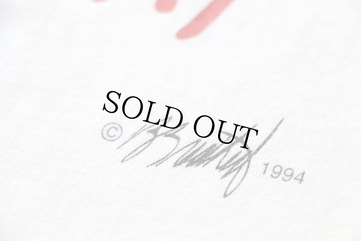 画像4: 90s USA製 BLOOM COUNTY OPUS PENGUIN I'M NOT MYSELF TODAY バークリー ブレシド イラスト コットンTシャツ 白 XL (4)