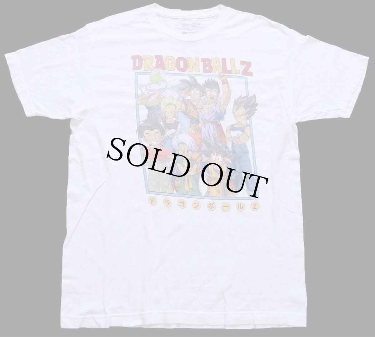 画像2: DRAGONBALL Z ドラゴンボールZ 孫悟空 孫悟飯 トランクス ベジータ ピッコロ キャラクター コットンTシャツ 白 L★B (2)