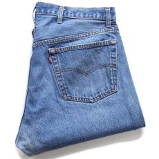 画像1: 80s USA製 Levi'sリーバイス 501 ダメージ デニムパンツ w38★170 (1)