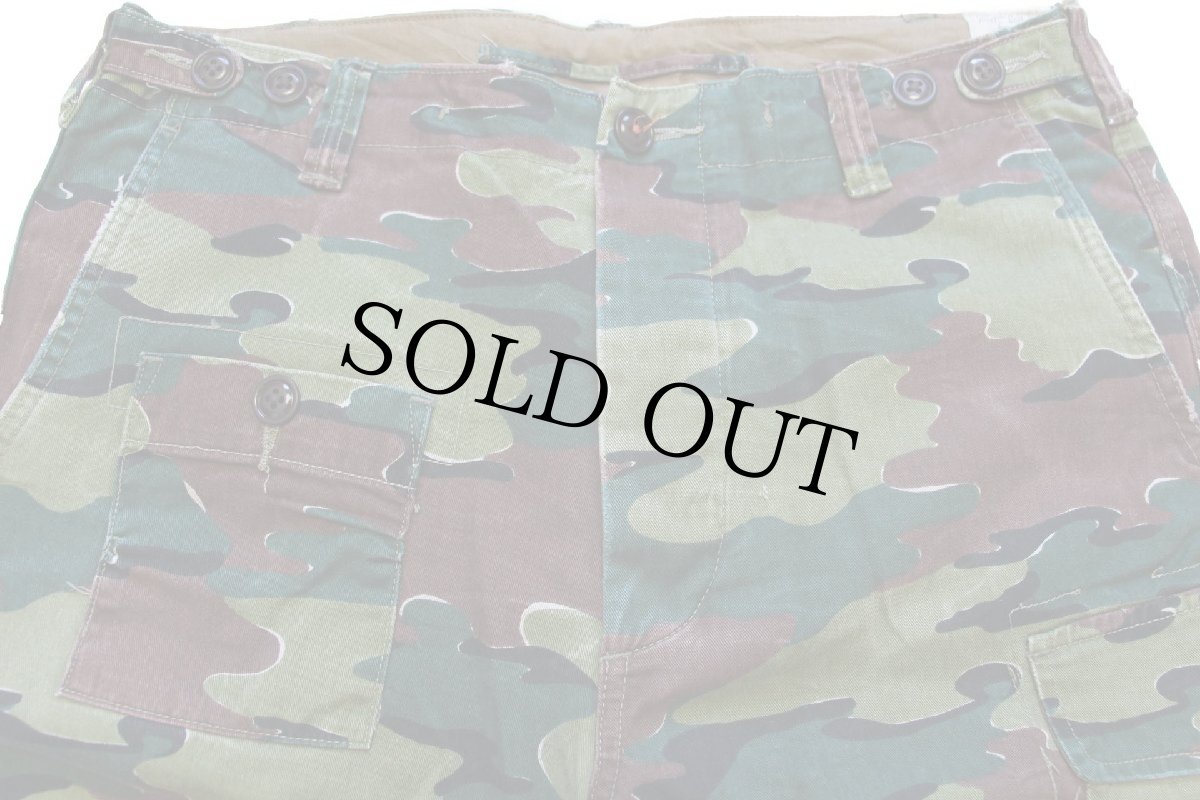 画像3: 00s ポロ ラルフローレン SURPLUS VINTAGE COMBAT CARGO ジグソーカモ コットン カーゴ ショートパンツ 33★ショーツ (3)