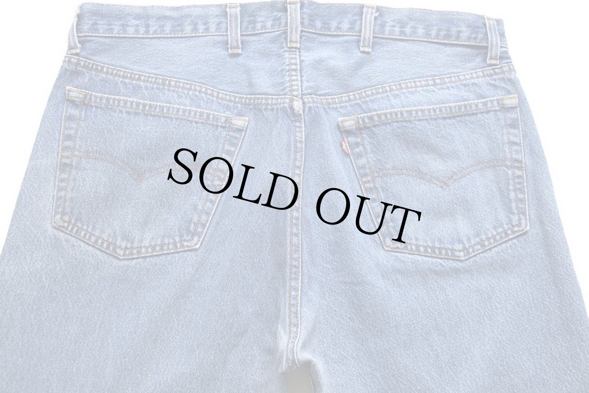 画像5: 80s USA製 Levi'sリーバイス 501 ダメージ デニムパンツ W38★170 (5)