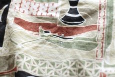画像9: USA製 GO BAREFOOT 総柄 コットン アロハシャツ XL (9)