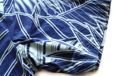 画像6: ハワイ製 Hilo Hattie The Hawaiian Original リーフ柄 オープンカラー コットン アロハシャツ L (6)