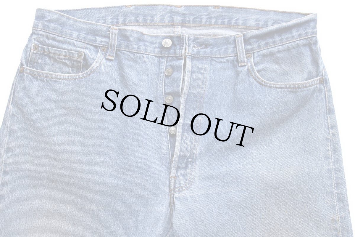 画像4: 80s USA製 Levi'sリーバイス 501 ダメージ デニムパンツ W38★170 (4)
