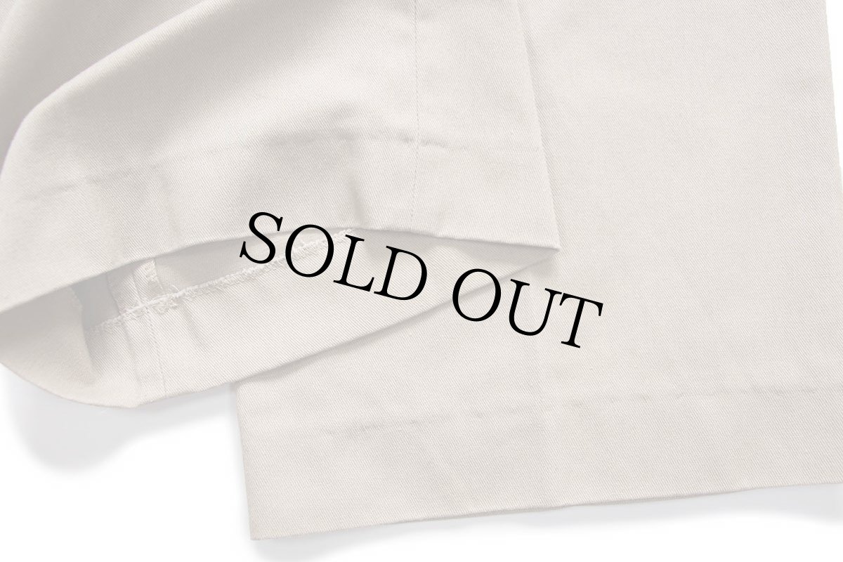 画像7: 90s L.L.Bean ツータック スラックス パンツ カーキ W35 (7)