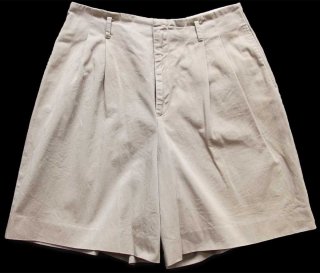 Polo Ralph Lauren ポロベアショートパンツ ホワイト USA S コーマック 5インチ リラックスド フィット プリーテッド