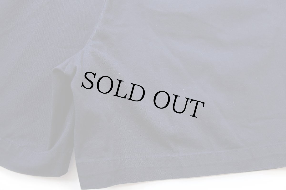 画像7: 90s メキシコ製 ポロ ラルフローレン ANDREW SHORT ツータック コットン チノ ショートパンツ 濃紺 w33★132 ショーツ (7)