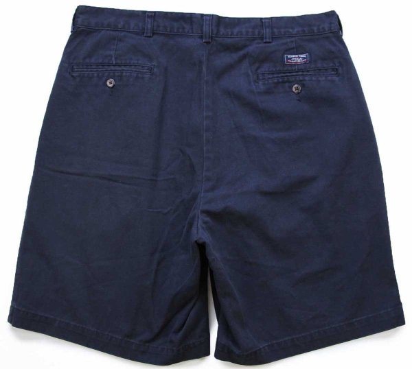 90s Polo Ralph Lauren ポロラルフローレン W34L30 ネイビー