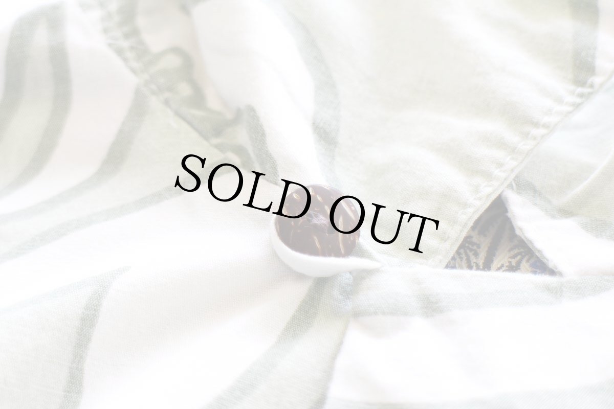 画像5: USA製 RON JON SURF SHOP ハイビスカス柄 オープンカラー コットン アロハシャツ M (5)