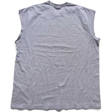 画像3: 00s NIKEナイキ スウッシュ ワンポイント ノースリーブ Tシャツ 杢グレー XL (3)