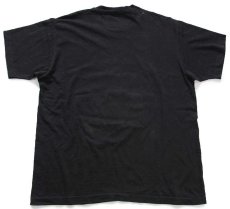 画像3: 90s USA製 NBA 1992 WORLD CHAMPIONS CHICAGO BULLS シカゴ ブルズ ダメージ コットンTシャツ 黒 XL (3)