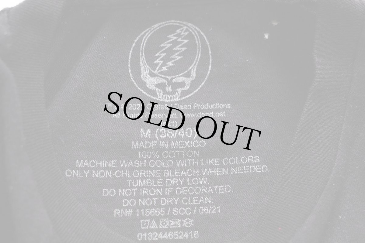 画像4: Grateful Dead グレイトフルデッド ダンシングベア コットンTシャツ 黒 M (4)